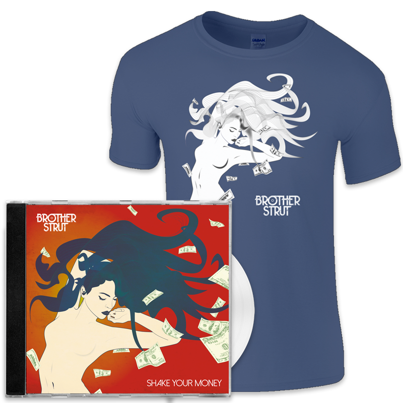Shake Your Money CD + Mens T-Shirt